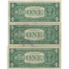 Image 2 : 1957 $1 Star Note Silver Certificate Currency Lot of 5