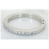 Image 8 : Tacori 0.25 ctw Diamond Ring - Platinum