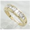 Image 8 : 0.70 ctw Diamond Ring - 14KT Yellow Gold