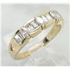 Image 9 : 0.70 ctw Diamond Ring - 14KT Yellow Gold