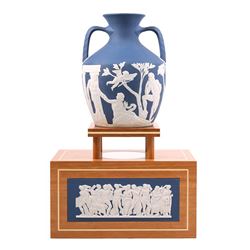 250th Prestige Collection Wedgwood Portland Vase with Stand