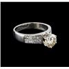 Image 1 : 2.70 ctw Diamond Ring - 18KT White Gold