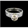 Image 2 : 2.70 ctw Diamond Ring - 18KT White Gold