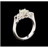 Image 4 : 1.50 ctw Diamond Ring - 14KT White Gold