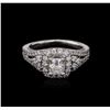 Image 2 : 1.29 ctw Diamond Ring - 14KT White Gold