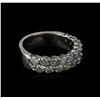Image 1 : 14KT White Gold 1.76 ctw Diamond Ring