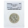 Image 1 : 1935-S PCGS Graded MS63 Arkansas Commemorative Half Dollar Silver Coin