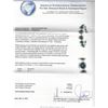 Image 5 : 56.90 ctw Blue Star Sapphire and Diamond Bracelet - 14KT White Gold
