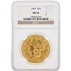 Image 1 : 1904 NGC MS64 $20 Liberty Head Double Eagle Gold Coin