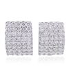 Image 2 : 14KT White Gold 2.34 ctw Diamond Earrings
