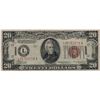 Image 1 : 1934 $20 Hawaii Federal Reserve Note Currency
