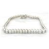 Image 4 : 4.75 ctw Diamond Bracelet - 14KT White Gold