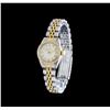 Image 2 : Rolex 18KT Two-Tone Diamond Oyster Perpetual Ladies Wristwatch
