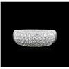 Image 2 : Van Cleef 18KT White Gold 1.70 ctw Diamond Ring