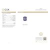 Image 5 : 18KT White Gold GIA Certified 16.95 ctw Tanzanite and Diamond Pendant With Chain