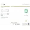 Image 4 : 14KT White Gold GIA Certified 11.28 ctw Emerald and Diamond Ring