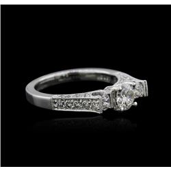 18KT White Gold 1.04 ctw Diamond Ring