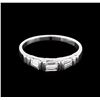 Image 2 : 0.30 ctw Diamond Ring - 14KT White Gold