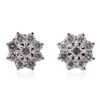 Image 1 : 14KT White Gold 1.78 ctw Diamond Earrings
