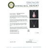 Image 3 : 14KT White Gold 4.90 ctw Coral and Diamond Pendant With Chain
