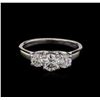 Image 2 : 1.06 ctw Diamond Ring - 14KT Two-Tone Gold