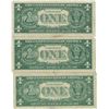Image 2 : 1957 $1 Star Note Silver Certificate Currency Lot of 3
