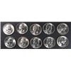 Image 1 : ( 10 ) GEM BU 1954-S WASHINGTON QUARTERS