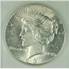Image 2 : 1935 PEACE SILVER DOLLAR, USCG GEM BU