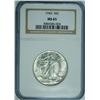 Image 1 : 1943 WALKING LIBERTY HALF DOLLAR NGC MS-65