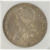 Image 2 : 1827/6 BUST HALF DOLLAR, PCI NICE BU  LIGHT GOLD COLOR!