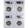Image 2 : PCGS FRANKLIN HALF DOLLARS (2) 1963 PR66, (1) 1962 PR67 & (1) 1963 PR67