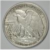 Image 2 : 1917-D REVERSE WALKING LIBERTY HALF DOLLAR XF/AU SCARCE