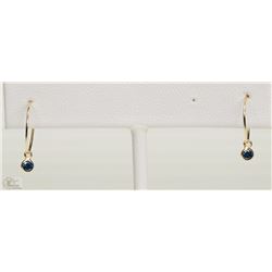 #46-14KT GOLD DIAMOND EARRINGS