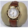 Image 1 : NEW 18K GOLD PLATED SPECIAL DIAL WATCH