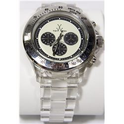NEW TOYWATCH TRIPLE CHRONOGRAPH MEN WATCH