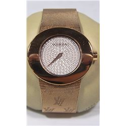 AUTHENTIC VICTOR HUGO DIAMOND DIAL UNISEX WATCH