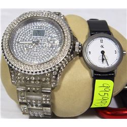 ST/STEEL SWISS MADE CK CALVIN KLEIN WOMEN'S WATCH