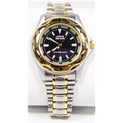 NEW JAPAN MOV'T LORUS BY SEIKO TRI-LUM LIGHT POWER