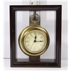 Image 1 : STERLING NOBLE FRAMED HANGING CLOCK