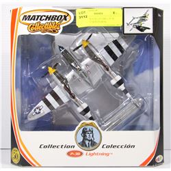 MATCHBOX COLLECTIBLE P-38 LIGHTNING NEW IN BOX