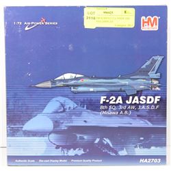 AIR POWER SERIES F-2A JASDF DIE CAST PLANE DISPLAY
