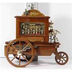 STREET ORGAN REPLICA MUSICAL TRINKET BOX