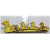 Image 1 : VINTAGE WIND UP METAL DUCK TRAIN