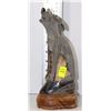 Image 1 : CARVED WOODEN WOLF