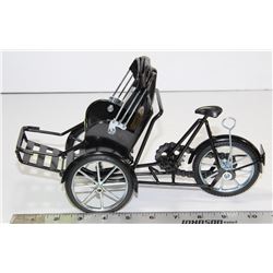 METAL FUNCTIONAL PUSH RICKSHAW