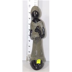 MOTHER AND BABY STONE ORNAMENT