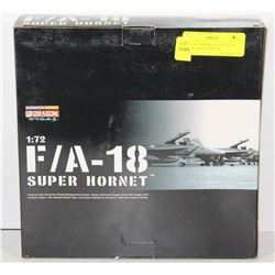DIE CAST "BLACK ACES" F/A 18F SUPER HORNET MODEL