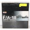 Image 1 : DIE CAST "BLACK ACES" F/A 18F SUPER HORNET MODEL