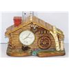 Image 1 : VINTAGE MUSICAL CABIN MANTLE CLOCK