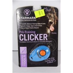 NEW PRO-TRAINING CLICKER WITH TRAINING GUIDE